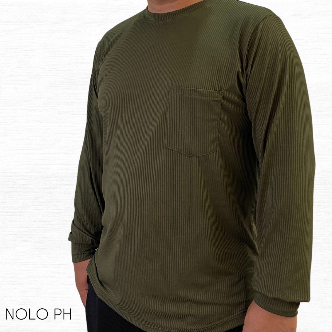 Ribbed Sweatshirt (Army)