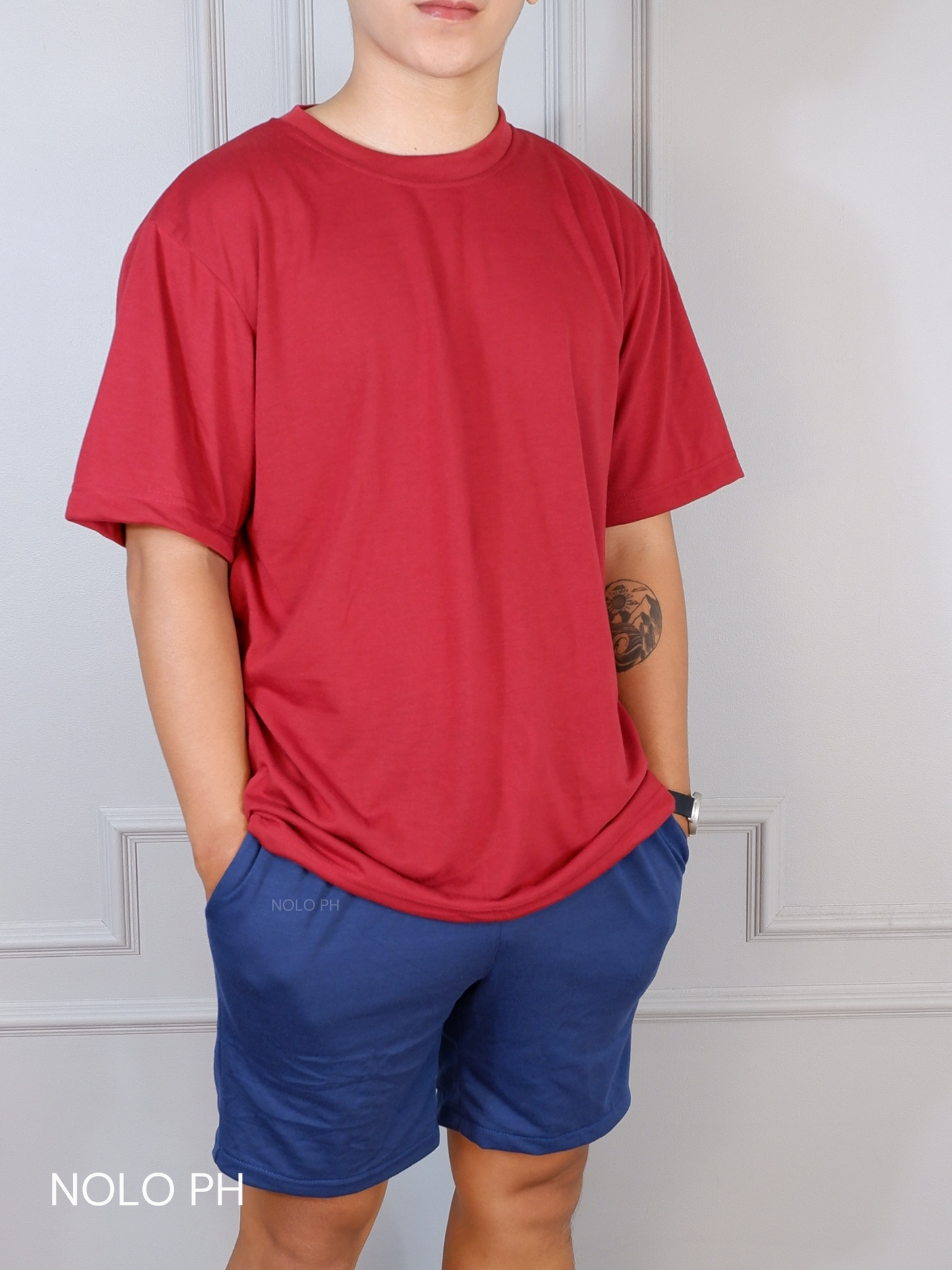 Relaxed T-Shirt (Maroon)