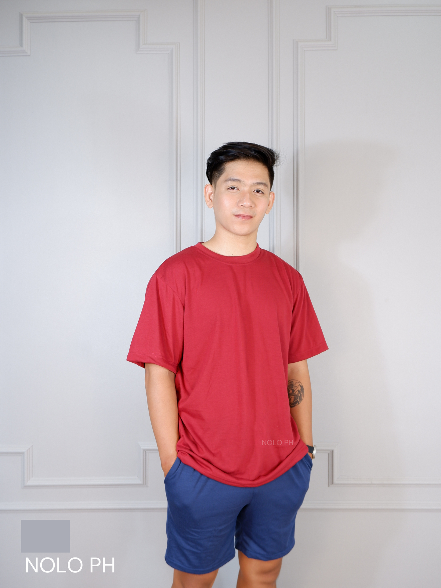 Relaxed T-Shirt (Maroon)